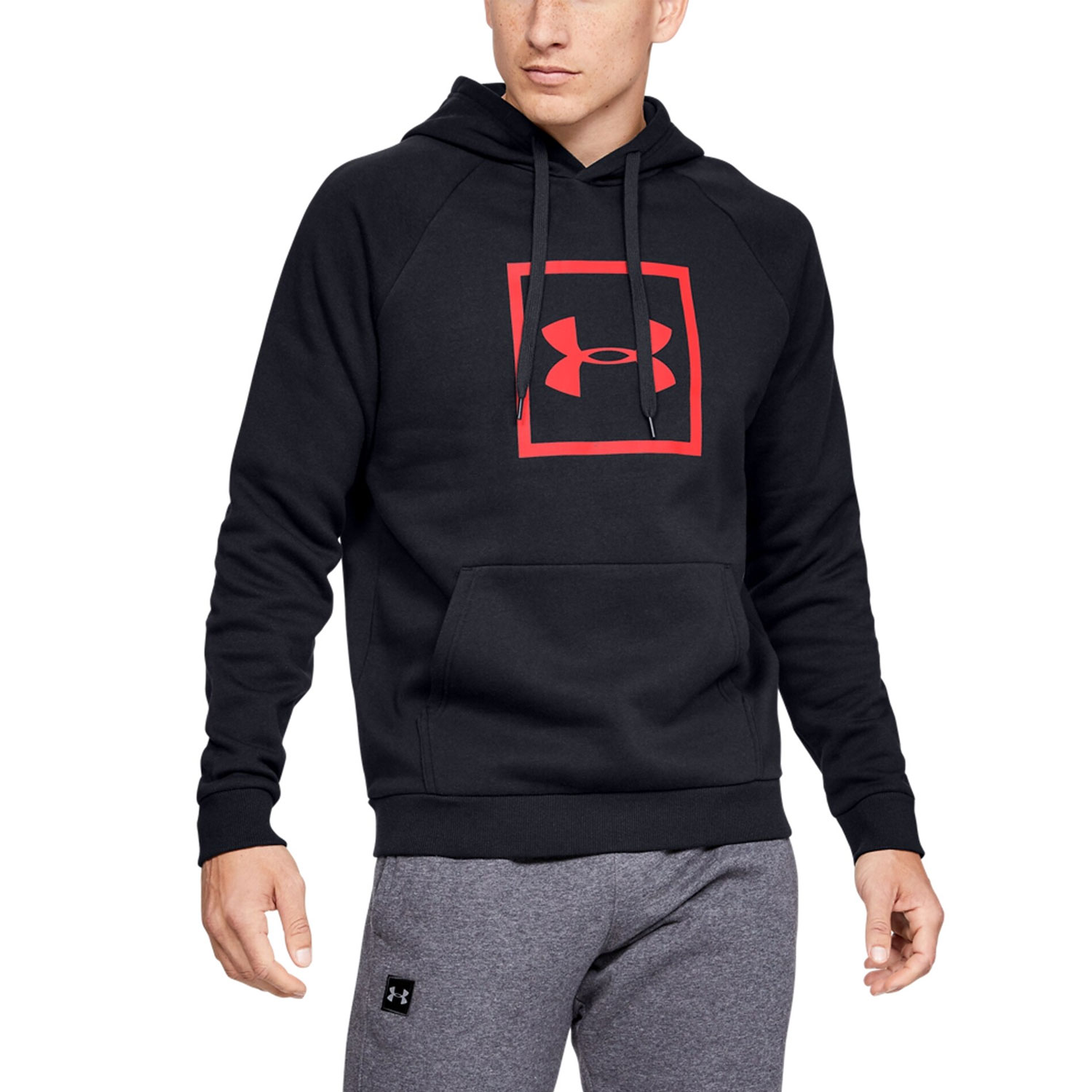 rival fleece logo hoodie