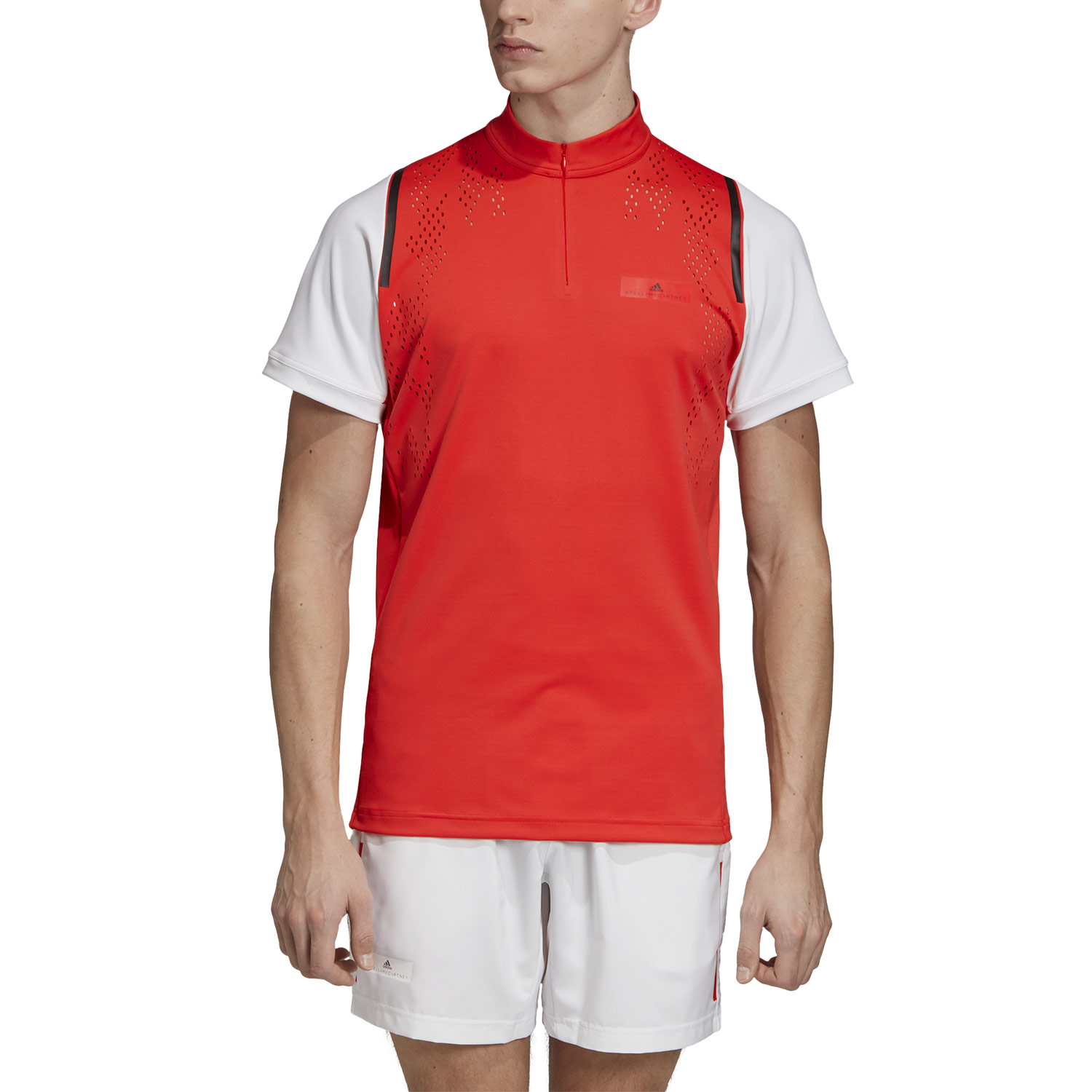 adidas Stella MC Zipper Maglietta Tennis Uomo - Active Red