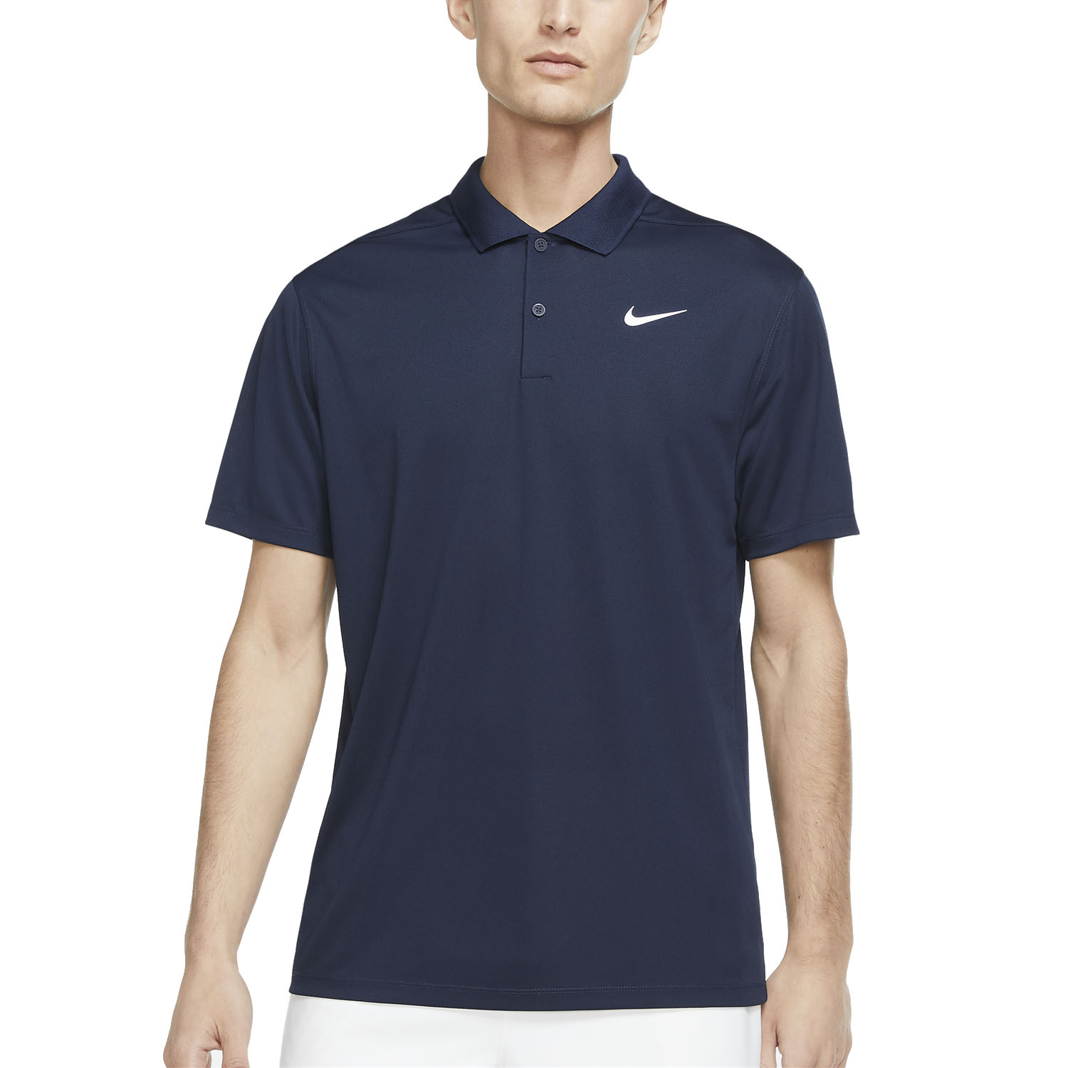 Nike Dri-FIT Classic Men's Tennis Polo - Football Grey/White