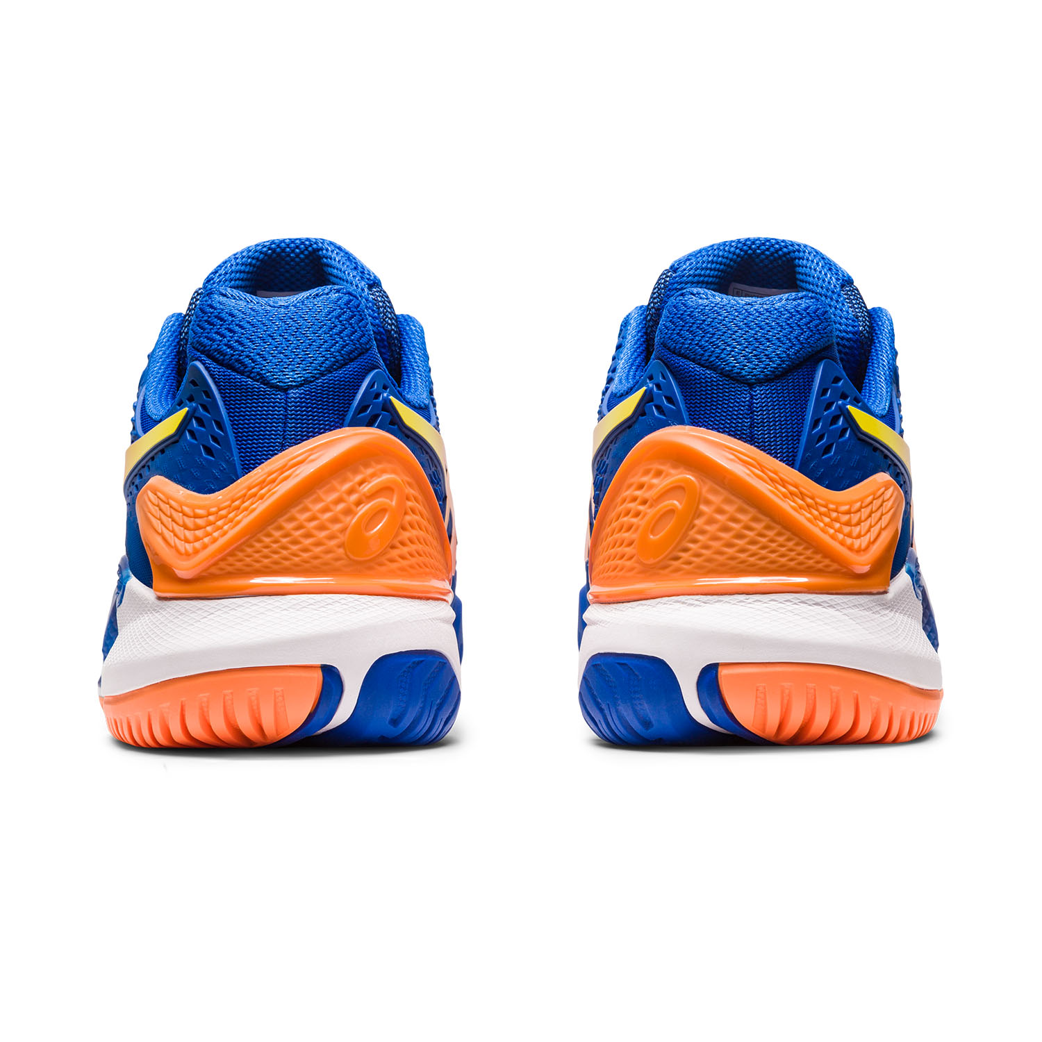 Asics Gel Resolution 9 Men's Tennis Shoes - Tuna Blue/Sun Peach