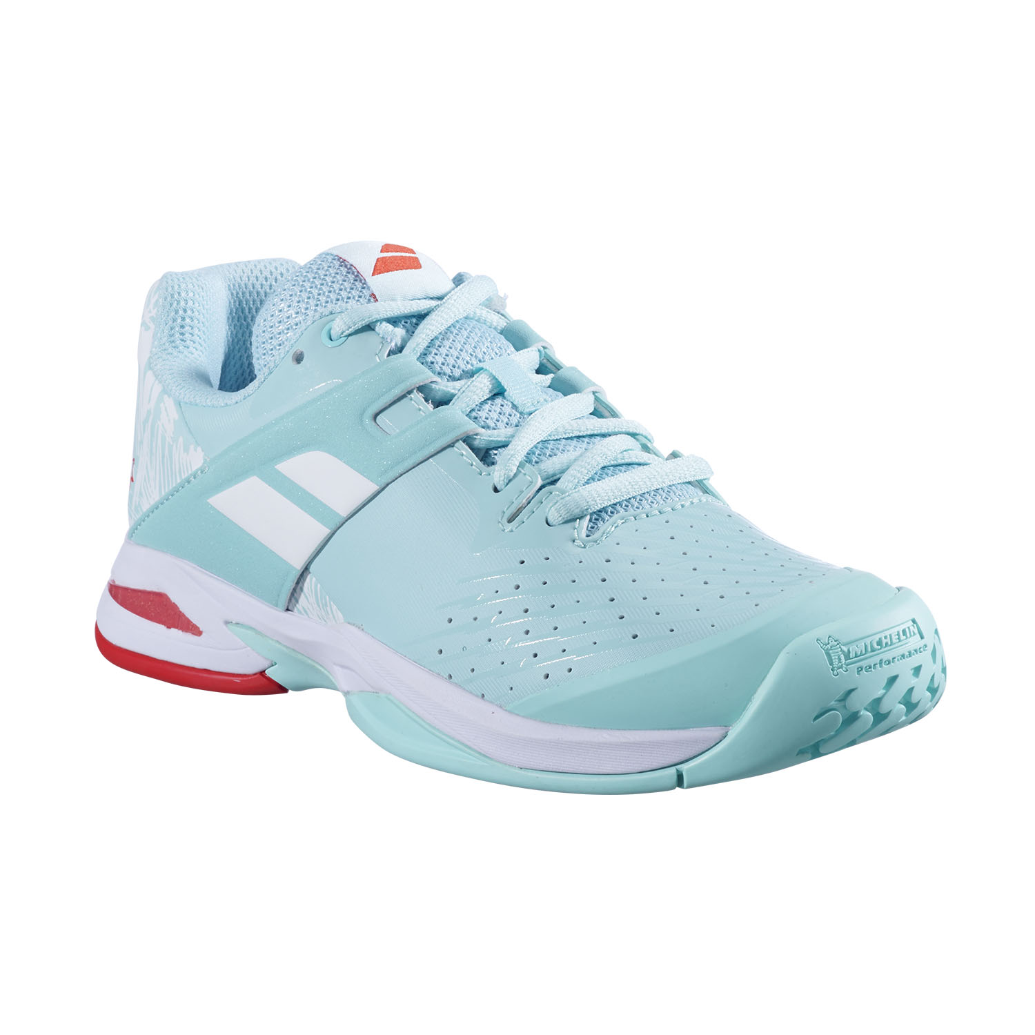 Babolat Propulse All Court Junior's Tennis Shoes - Yucca/White