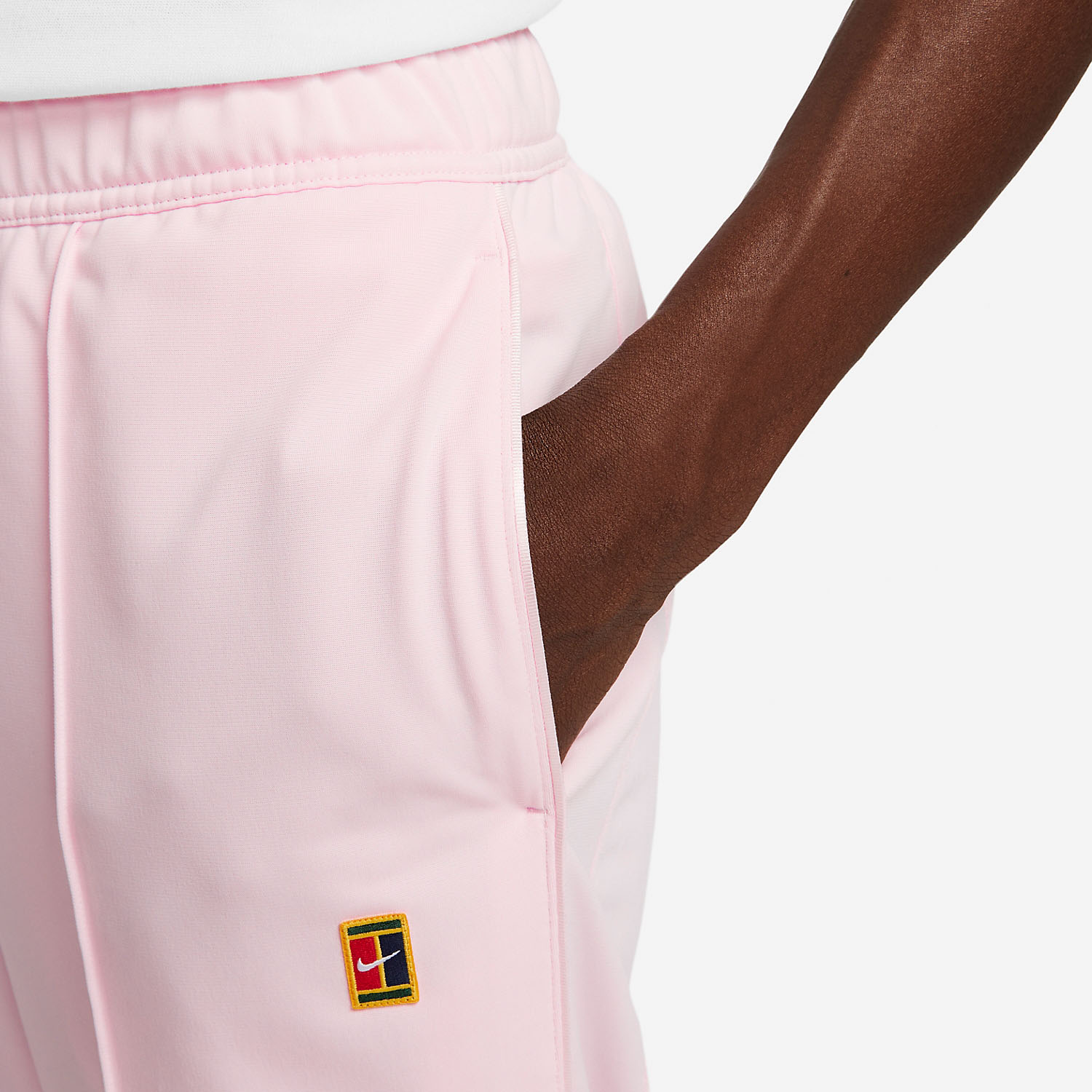 Nike Heritage Men's Tennis Pants - Pink Foam