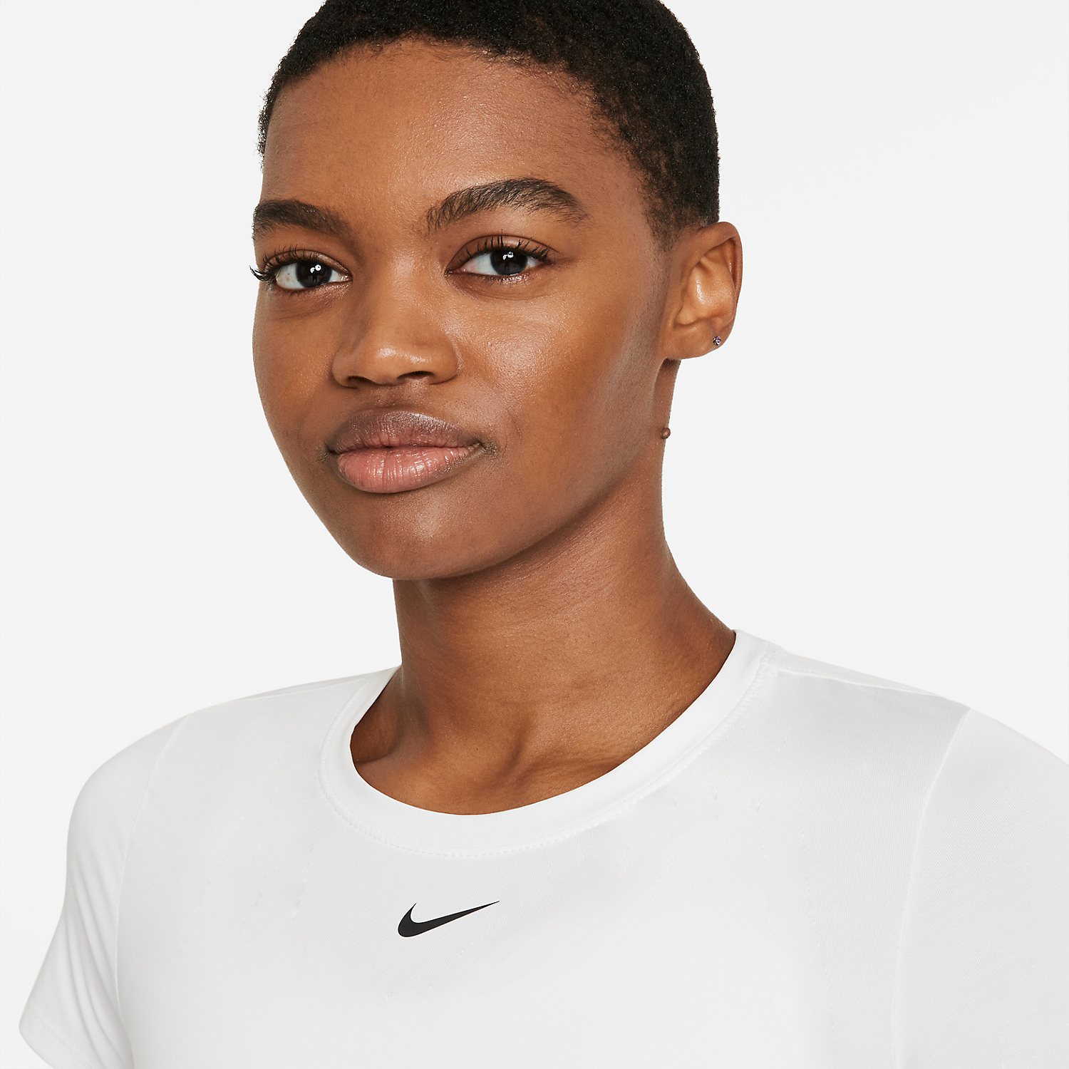 Nike Dri-FIT Performance Women's Tennis T-Shirt - White/Black