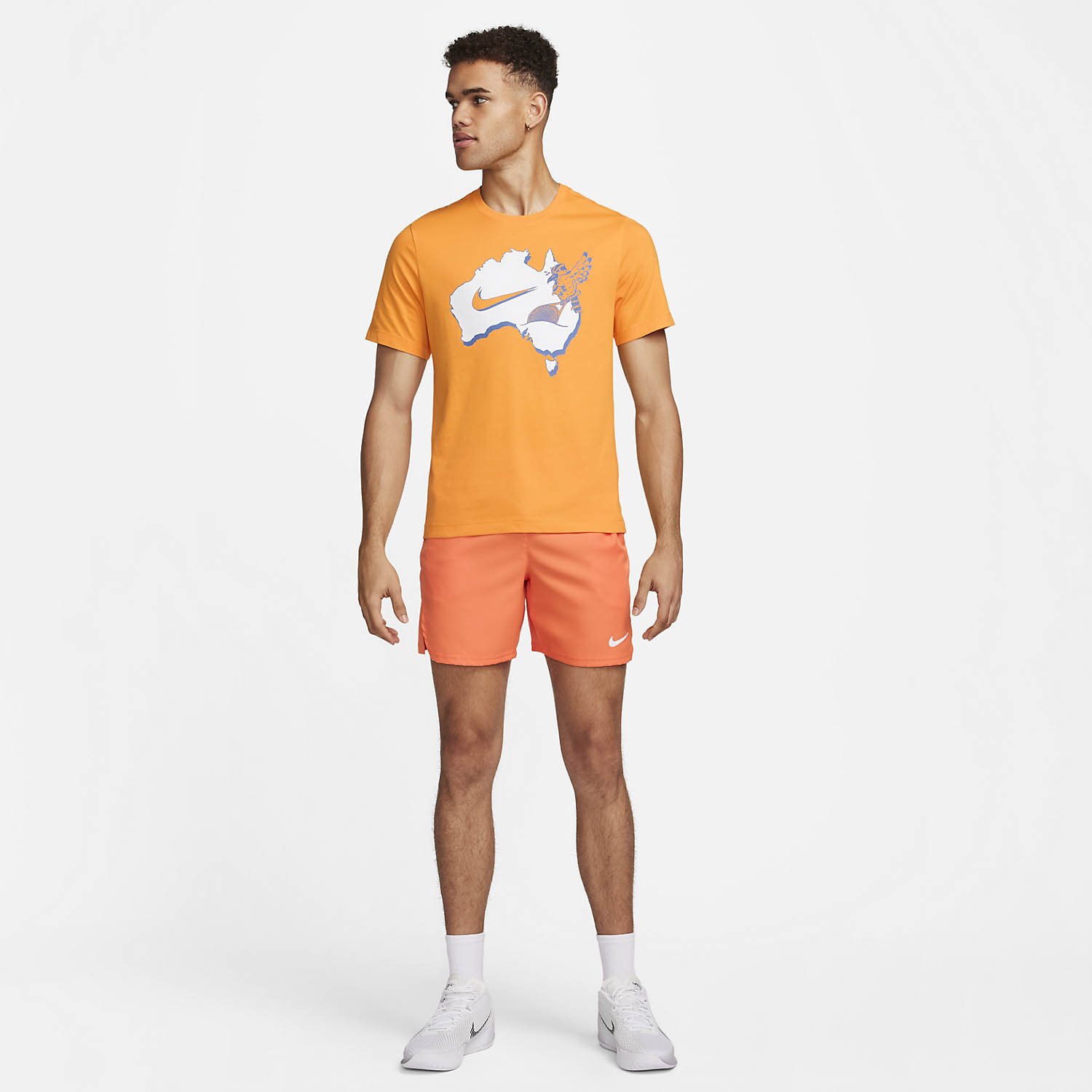 Nike Court Logo Men's Tennis T-Shirt - Sundial