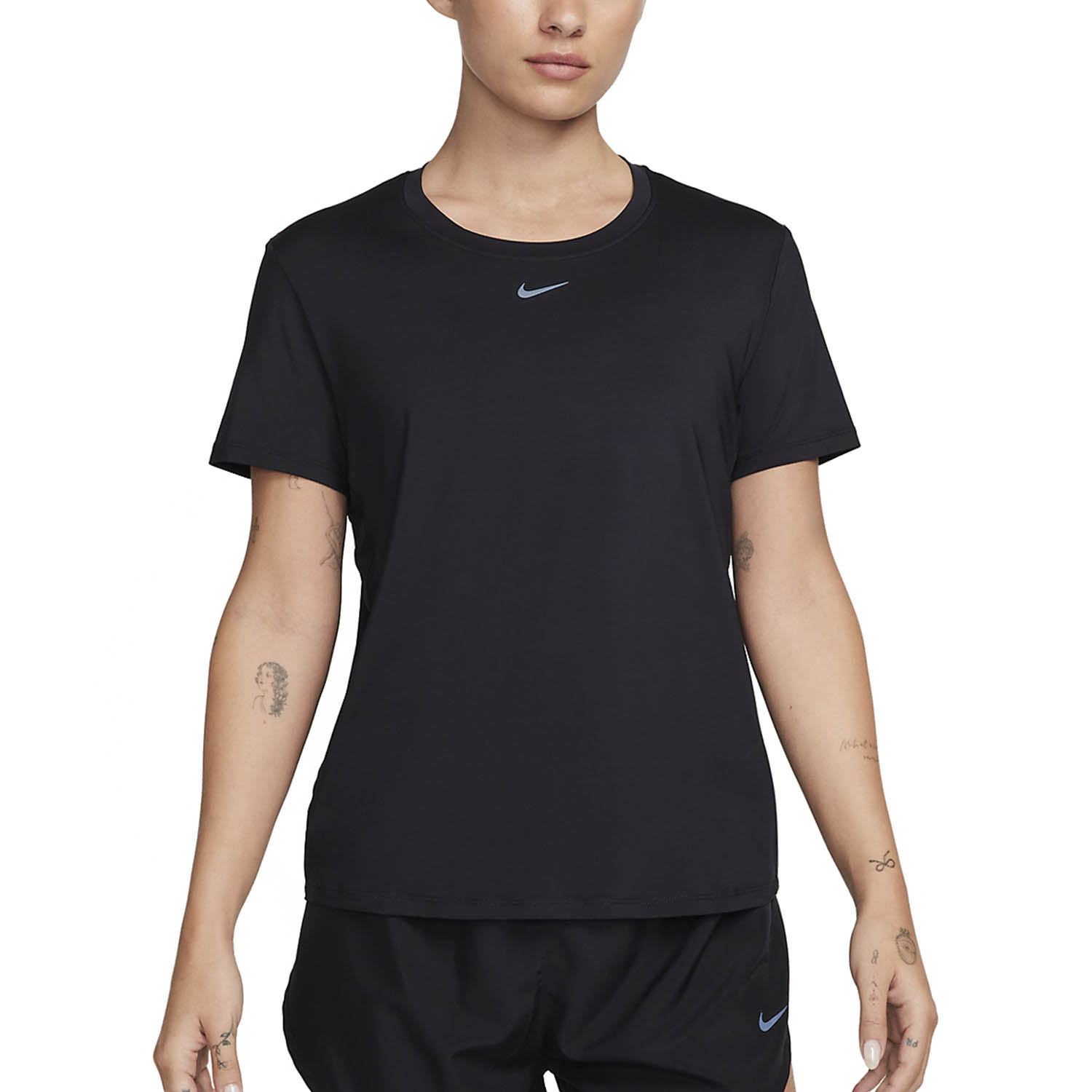Nike One Classic Women's Tennis T-Shirt - Black