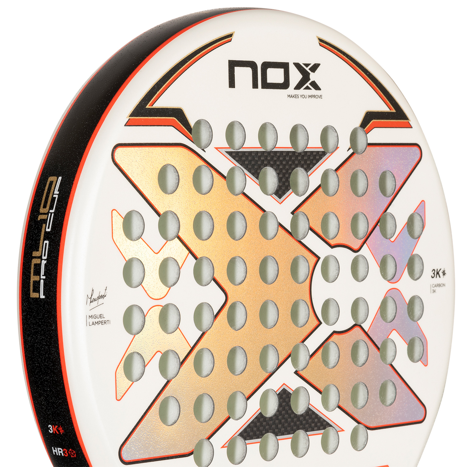 NOX ML10 PRO CUP ROUGH SURFACE EDITION PADEL RACQUET - NOX - Padel Racquets  - Padel