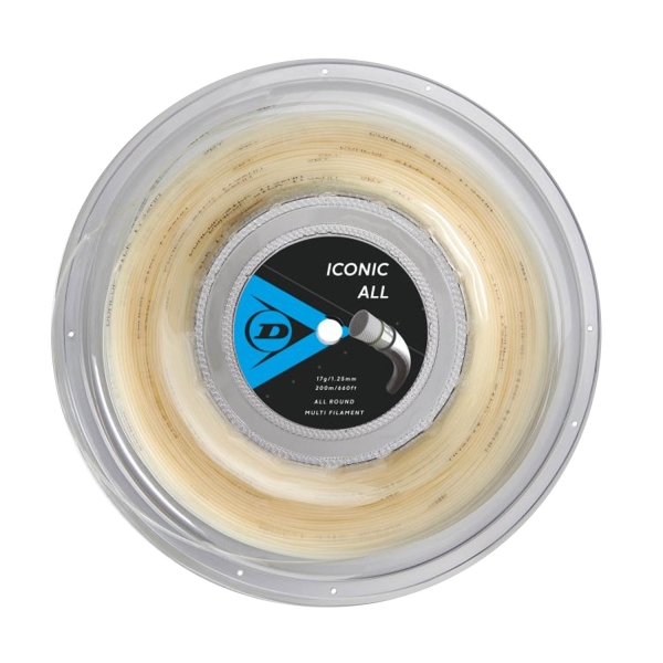 Dunlop Iconic All 1.25 200 m Tennis String Reel - Natural