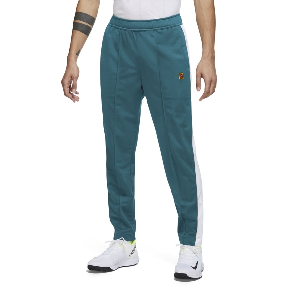 Nike Heritage Men's Tennis Pants - Bright Spruce/White