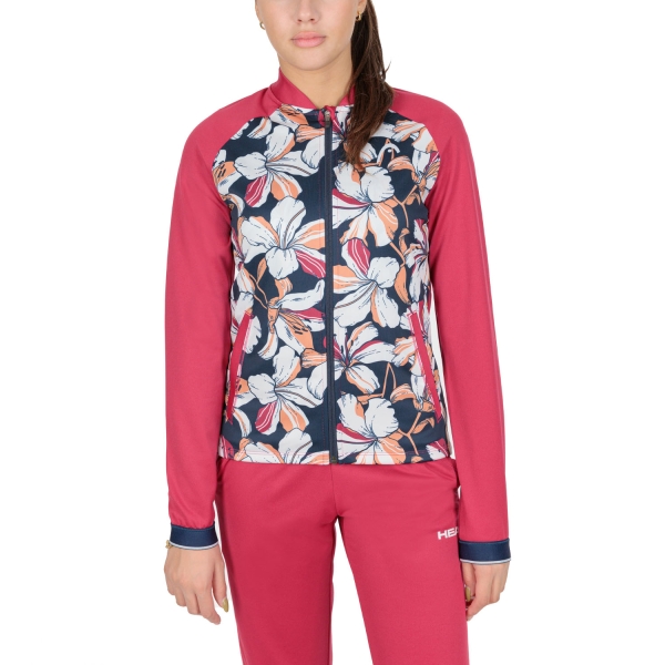 Giacche Tennis Donna Head Head Breaker Jacket  Print/Mulberry  Print/Mulberry 814632PRMU