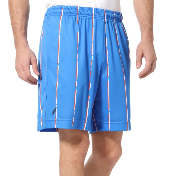 Pantaloncini Tennis Uomo Australian Australian Stripes Ace 7.5in Shorts  Blu Zaffiro  Blu Zaffiro TEUSH0030809