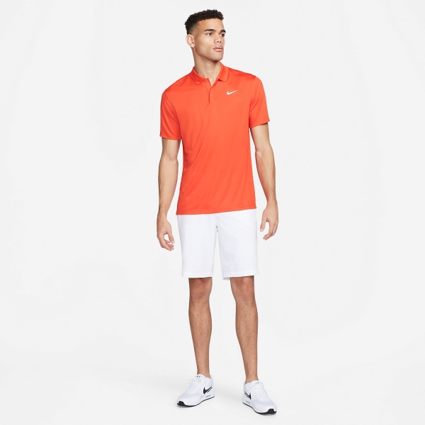 Nike Dri-FIT Classic Polo - Picante Red/White