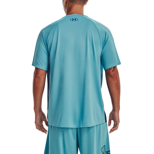 Under Armour Tech Fade Men's Tennis T-Shirt - Glacier Blue