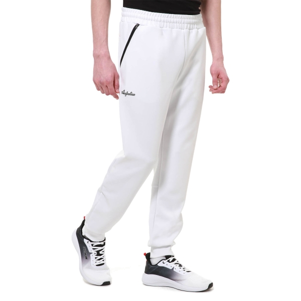 Pantaloni e Tights Tennis Uomo Australian Australian Volee Pantalones  Bianco  Bianco TEUPA0003002