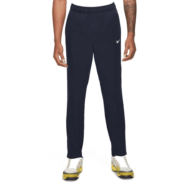 Pantaloni e Tights Tennis Uomo Nike Nike Court Advantage Pants  Obsidian/White  Obsidian/White DA4376451