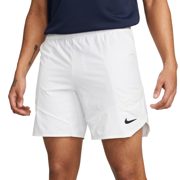 Pantaloncini Tennis Uomo Nike Nike DriFIT Advantage 7in Shorts  White/Black  White/Black DD8329100