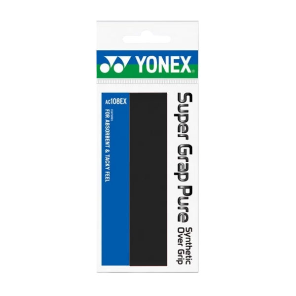 Sobregrip Yonex Supergrap Pure Sobregrips  Black AC108EXN