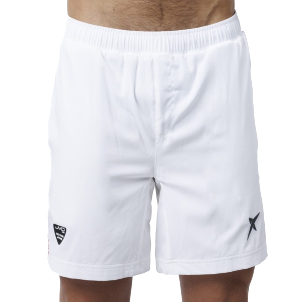 Pantaloncini Tennis Uomo Drop Shot Drop Shot Airam JMD 6in Shorts  Bianco  Bianco DT281502B
