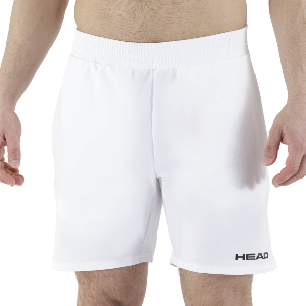 Pantaloncini Tennis Uomo Head Head Power 6in Shorts  White  White 811473WH