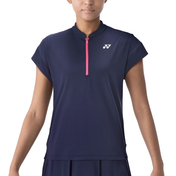 Magliette e Polo Tennis Donna Yonex Yonex Tournament TShirt  Navy Blue  Navy Blue TWL20696BL