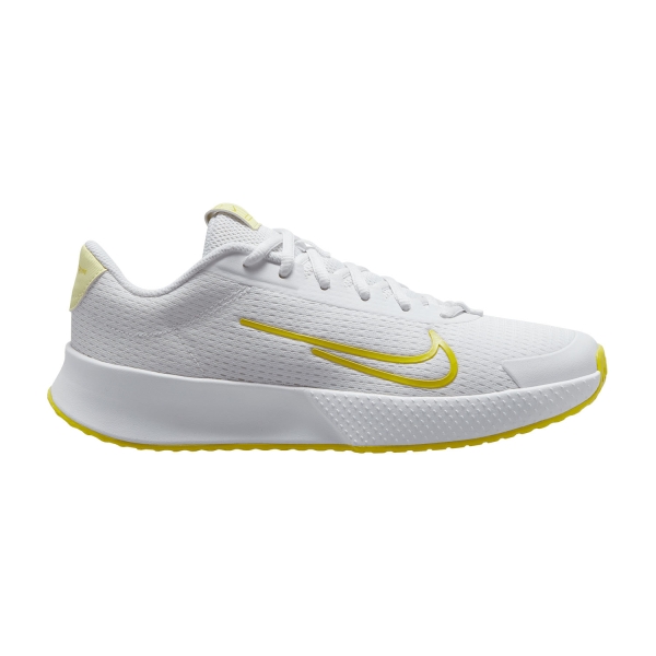 Scarpe Tennis Donna Nike Nike Court Vapor Lite 2 HC  White/High Voltage/Luminous Green  White/High Voltage/Luminous Green DV2019104