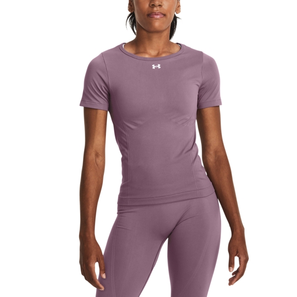 Magliette e Polo Tennis Donna Under Armour Under Armour Seamless Camiseta  Misty Purple  Misty Purple 13791490500