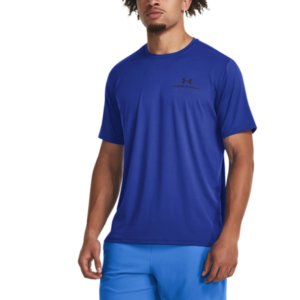 Maglietta Tennis Uomo Under Armour Under Armour Rush Energy Camiseta  Royal/Reflective  Royal/Reflective 13661380400