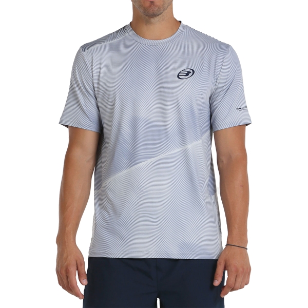 Bullpadel Misar Camiseta de Padel Hombre - Uva Tamizado