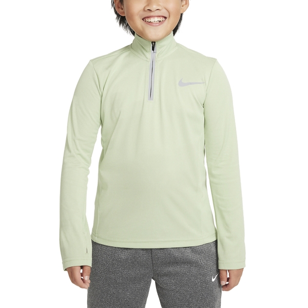 Polo e Maglia Tennis Bambino Nike Nike DriFIT Poly+ Shirt Boy  Honeydew/Reflective Silver  Honeydew/Reflective Silver DQ9024343