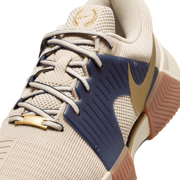 Nike Zoom GP Challenge 1 HC Premium - Sanddrift/Metallic Gold/Thunder Blue